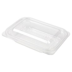 Inp 方形沙拉容器 透明 14 x 10 x 2.4 cm 80ml SK-201, 1入, 50個