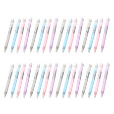 모닝글로리 테마컬러 샤프 아이론 + 글래이셔 + 아잘레아+ 라벤더, 0.5mm, 32개