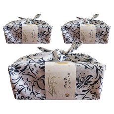 Maket Gamseong 經典棉質包袱巾, 款式1, 3個