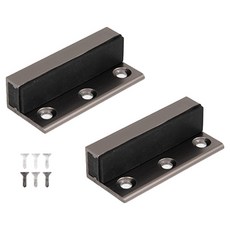 Cholmuldaejang 玻璃門 上方門 鐵門 強化門 門擋 黑色, 2個