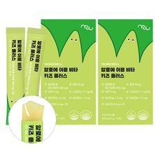 兒童蘆薈果凍條 14條入, 2個, 280g