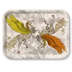 야미다 페가수스 사각 트레이 ES2720-955, 골드, 1개