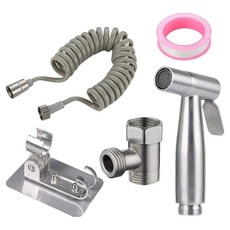 Core All Kitchen 不鏽鋼浴室噴霧迷你噴槍浴室清潔套組 3m, 1套, 單一顏色