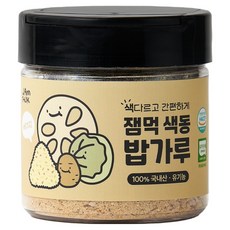 잼먹 아동용 후리가케 색동 밥가루, 베이지, 50g, 1개