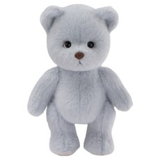 Teddy Tales Lena Bear 短毛娃娃 S + 購物袋, 20cm, 1個, 藍灰色