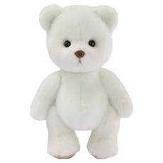 Teddy Tales Lena Bear 短毛娃娃 S + 購物袋, 20cm, 1個, 白色