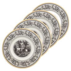 Villeroy&Boch Audun 麵包與奶油盤 16cm, Fume, 4個