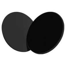 Toppia 實用滑行盤, 2個, 黑色