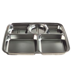 PAULUS To-go 不鏽鋼餐盤, 單一顏色, 1個