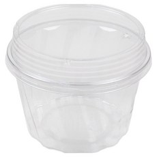 Inp 透明圓形剉冰碗 12.5 x 8 cm 600ml SK-750, 50個, 1入