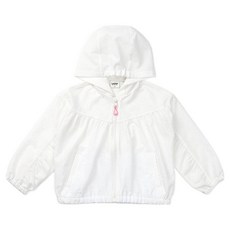 LaughingChild 女童款小狗化纖防風外套