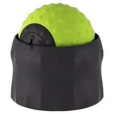 上手家居 手持按摩球 附底座 + 筋膜球, 墨綠色, 1組