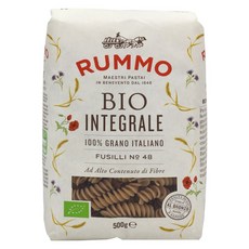 룸모 유기농 통밀 푸질리, 1개, 500g