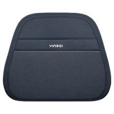 Ez2mk 크리에이티브 사계절 통기성 차량용 시트 등지지대 MS-650, 그레이, 1개