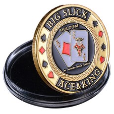 AAHM 黃金籌碼保護器, 1個, 06