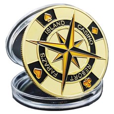 AAHM 黃金籌碼保護器, 1個, 09