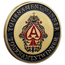 AAHM 黃金籌碼保護器, 1個, 01