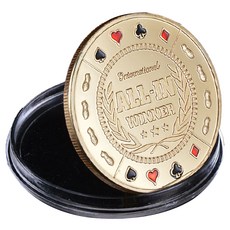 AAHM 黃金籌碼保護器, 1個, 18