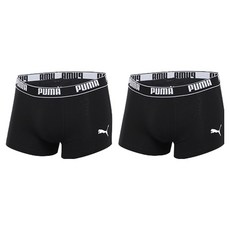 PUMA BODYWEAR 男士 40支棉質彈性纖維四角褲 2件組