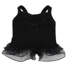 Montier 狗狗芭蕾連身裙, 黑色, 1個