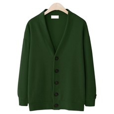 M.N.C 標籤袖寬鬆長袖開襟衫 MDCD713DE