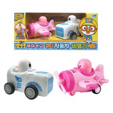 Pororo Push & Go Loopy飛機 + Poby汽車玩具組, Loopy飛機+Poby汽車, 1套