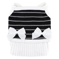 몽띠에 반려동물 뮤즈 원피스, 블랙, 1개