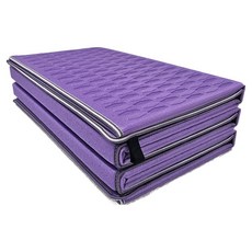 디비바 프라임 무지 고급테두리 캠핑매트 + 전용가방 세트, 퍼플