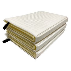 자니캠핑 크림매트 + 단조팩 + 가방 세트, 화이트테두리