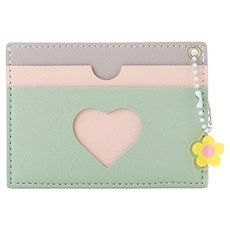 V Rose 基本款出入證交通卡身分證卡夾, 綠色, 1個