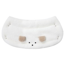 Manito Pet 狗狗推車智能防撞保護墊外罩, 羊羔絨小狗奶油白, 1個