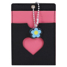 V-Rose 口袋型出入證交通卡身分證卡夾, 1個, 黑色