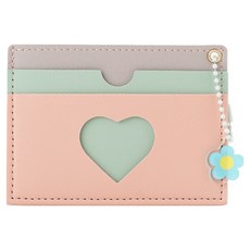 V Rose 基本款出入證交通卡身分證卡夾, 粉紅色, 1個