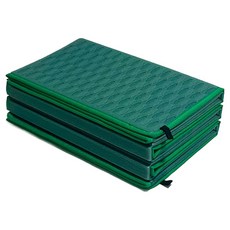 디비바 프라임 무지 고급테두리 캠핑매트 + 전용가방 세트, 그린