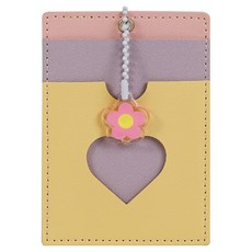 V-Rose 口袋型出入證交通卡身分證卡夾, 1個, 黃色