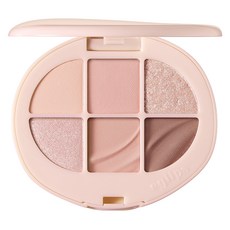 EGLIPS 柔軟眼影盤, 01 漣漪綻放, 1個