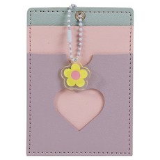 V-Rose 口袋型出入證交通卡身分證卡夾, 1個, 紫色