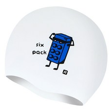 Rally 矽膠泳帽 設計款泳帽 PRUC900, 藍色, 1個