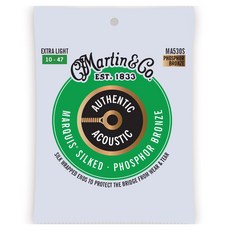 마틴 phosphor bronze extra light 어쿠스틱 기타 스트링 12현, 1개, MA530S