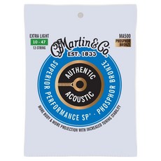 C.F. Martin&CO.EST.1833 Phosphor Bronze Extra Light 12弦吉他弦, MA500, 單一顏色, 1個