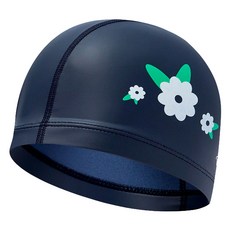 Rally Sports 聚氨酯塗層設計泳帽 PRUC915, 海軍藍, 1個