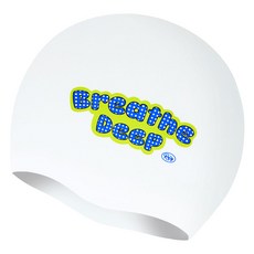 Rally 矽膠設計款泳帽 PRUC907, 藍色, 1個