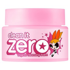 BANILA CO 芭妮蘭 飛天小女警聯名ZERO零感肌瞬淨卸妝霜 經典潤澤, 100ml, 1罐