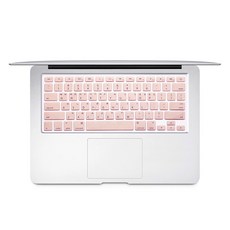 2025年 MacBook Air 13 鍵盤膜 A3240, 玫瑰金, 1個