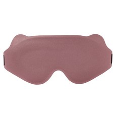 Livman 記憶棉人體工學遮光睡眠眼罩 粉紅色, 1個, 1入