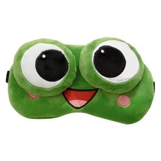 Livman 大眼蛙娃娃 睡眠眼罩 A, 1個, 1入