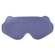 Liveman 記憶棉人體工學遮光睡眠眼罩 紫色, 1個, 1入