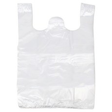 Inp 雙提把塑膠袋 2號 24 x 35 cm, 透明無印刷, 200個