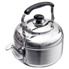 Kitchen-Art Melody 9號水壺 無濾茶網, 銀色, 9L, 1個