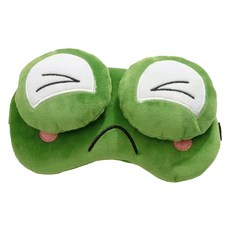 Livman 大眼青蛙娃娃睡眠眼罩 D, 1個, 1入
